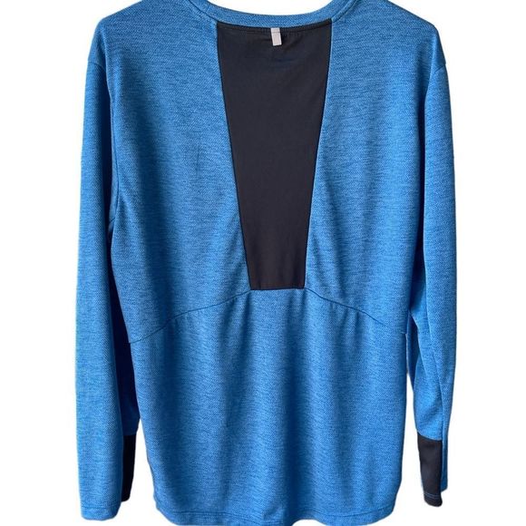 RUSSELL, training fit , long sleeve , medium , dri power 360 blue gray - Picture 3 of 3